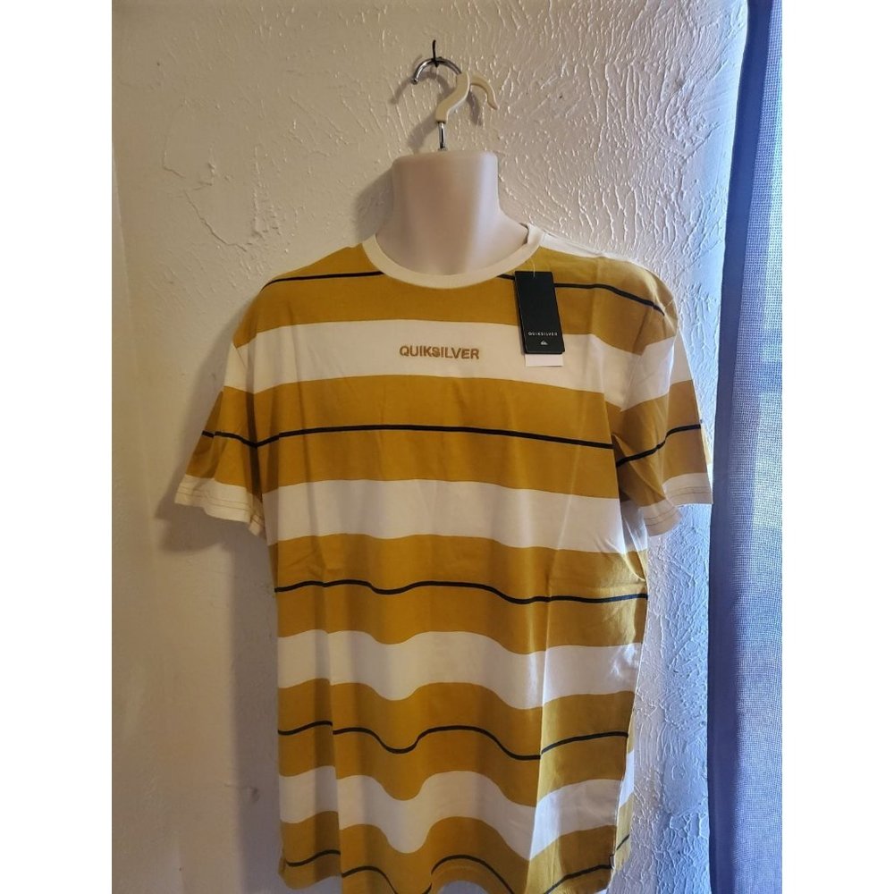 Quicksilver size large l men's shirt nwt